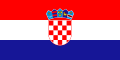 Bandeira de Croácia